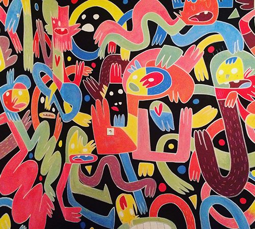 Wall Paint ”Karnola”, Hranice, Czech Republic